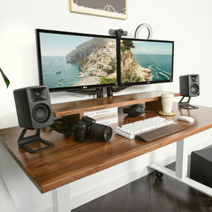 Kanto ORA 100W Powered Reference Desktop Speakers | Bluetooth 5.0 | Black | High-Fidelity Audio