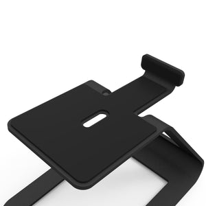 Kanto YU4 140W Powered Bookshelf Speakers | Bluetooth & Phono Preamp | Bamboo | SE4 Black Stand Bundle