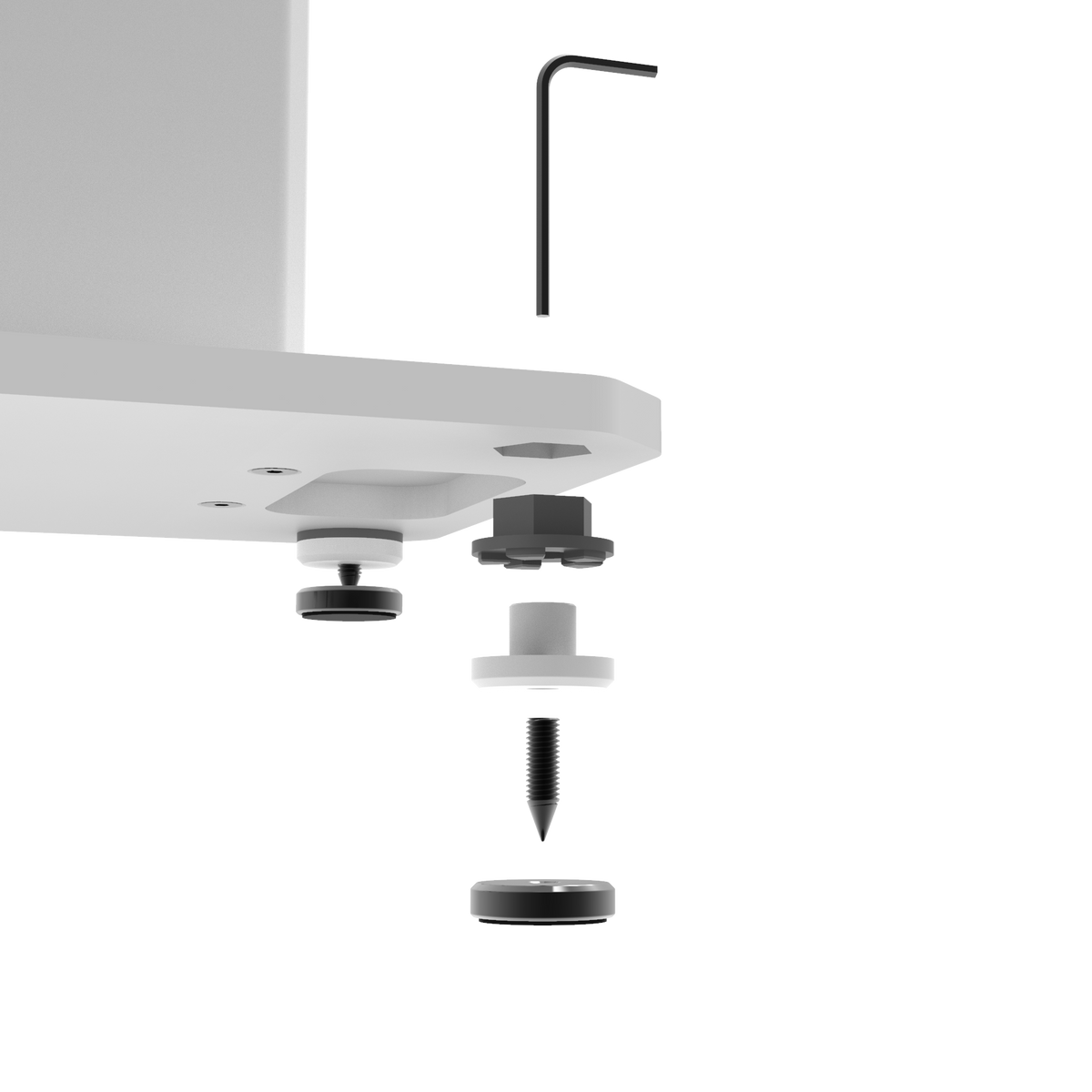 Kanto YU4 140W Powered Bookshelf Speakers | Bluetooth & Phono Preamp | Matte White | SX26W White Stand Bundle