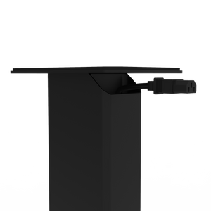 Kanto YU6 200W Powered Bookshelf Speakers | Bluetooth & Phono Preamp | Bamboo | SX26 Black Stand Bundle