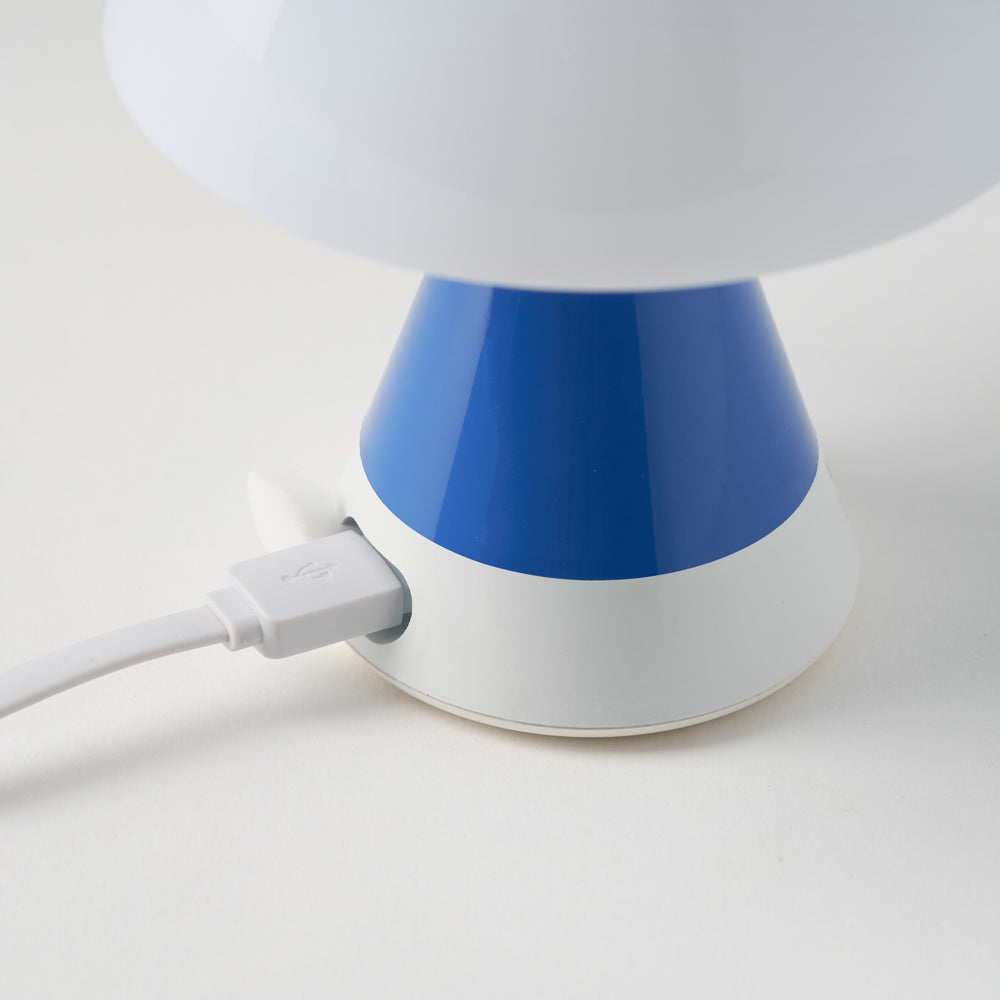 Lexon Mina M LED Lamp | Medium | Portable | Pantone | Classic Blue