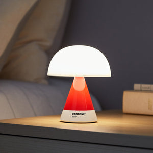 Lexon Mina M LED Lamp | Medium | Portable | Pantone | Red 2035