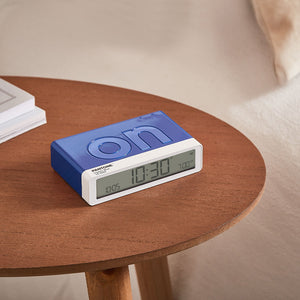 Lexon Flip Alarm Clock | Pantone | Classic Blue