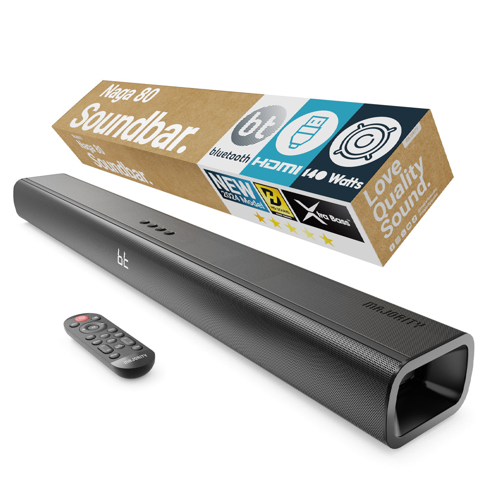 Majority Naga 80 Soundbar | High-Performance Audio
