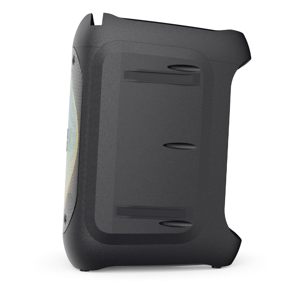 Majority PS100 Party Speaker | 40W Bluetooth Karaoke & PA System | Black | Compact & Portable Speaker