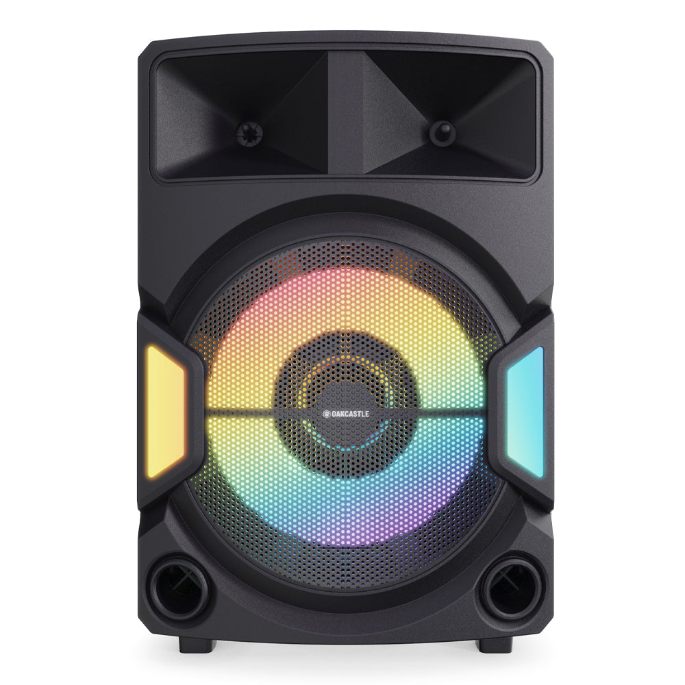 Majority PS500 Party Speaker | 150W Bluetooth Karaoke & PA System | Black | Professional Sound System