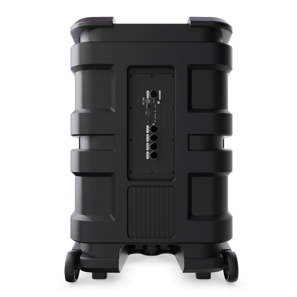 Majority PS500 Party Speaker | 150W Bluetooth Karaoke & PA System | Black | Professional Sound System