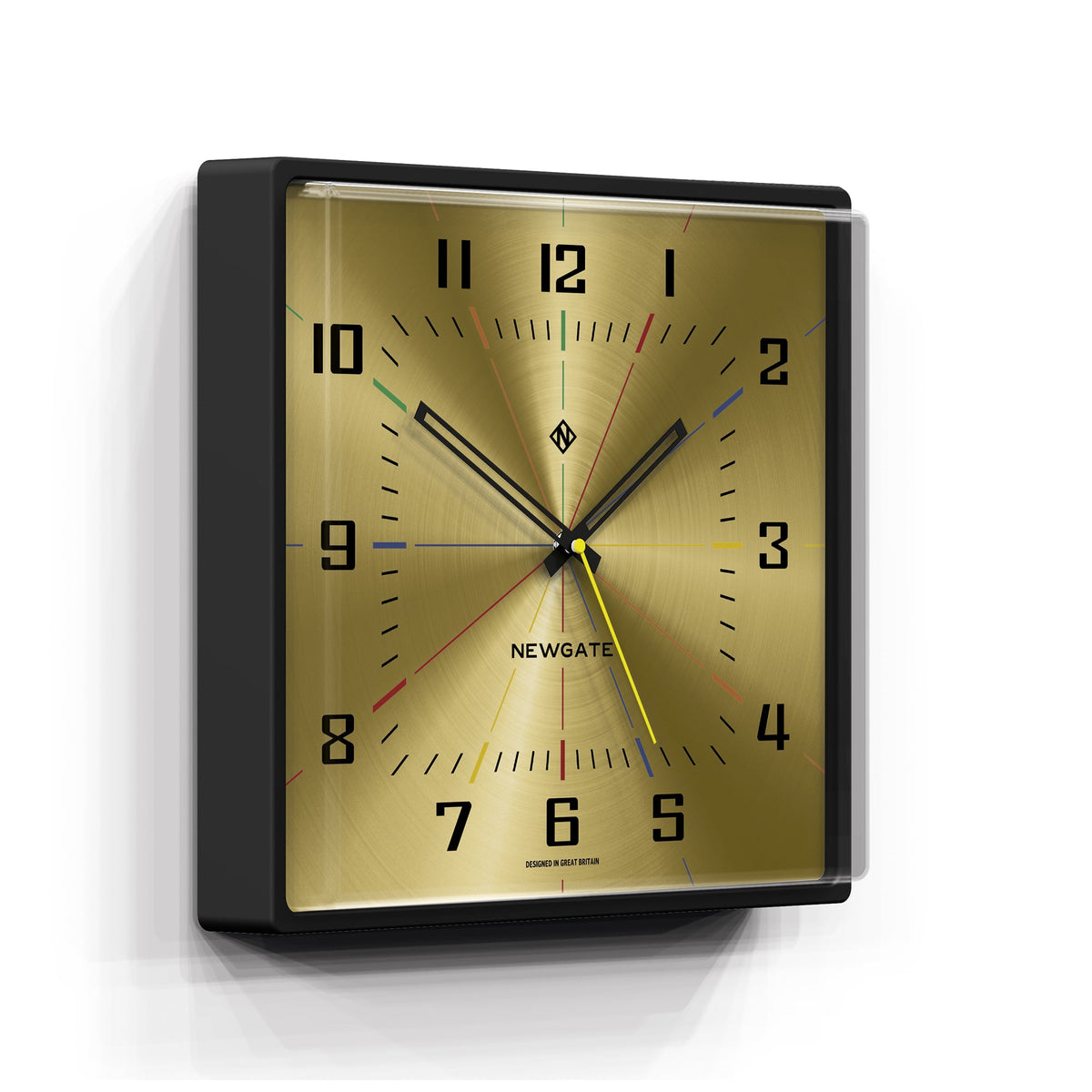 Box Office Wall Clock | Brass