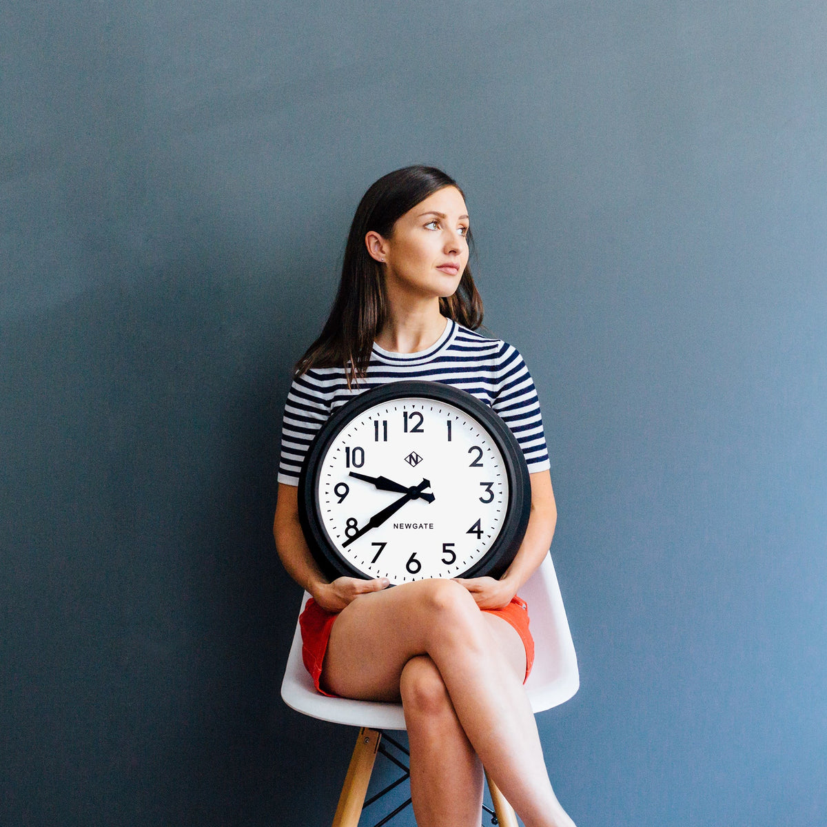 50S Electric Clock | Black