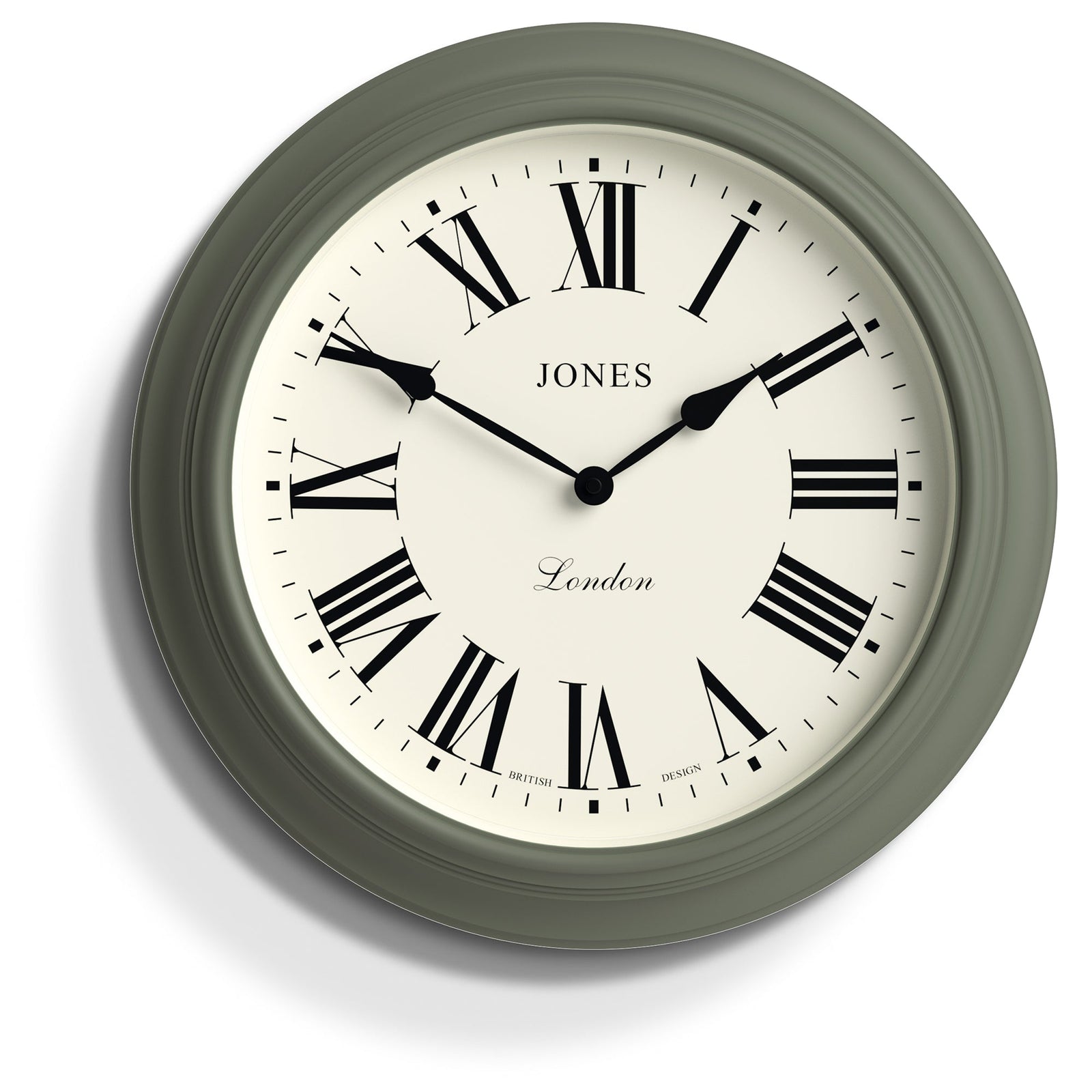 Jones Supper Club Clock | Moss Green
