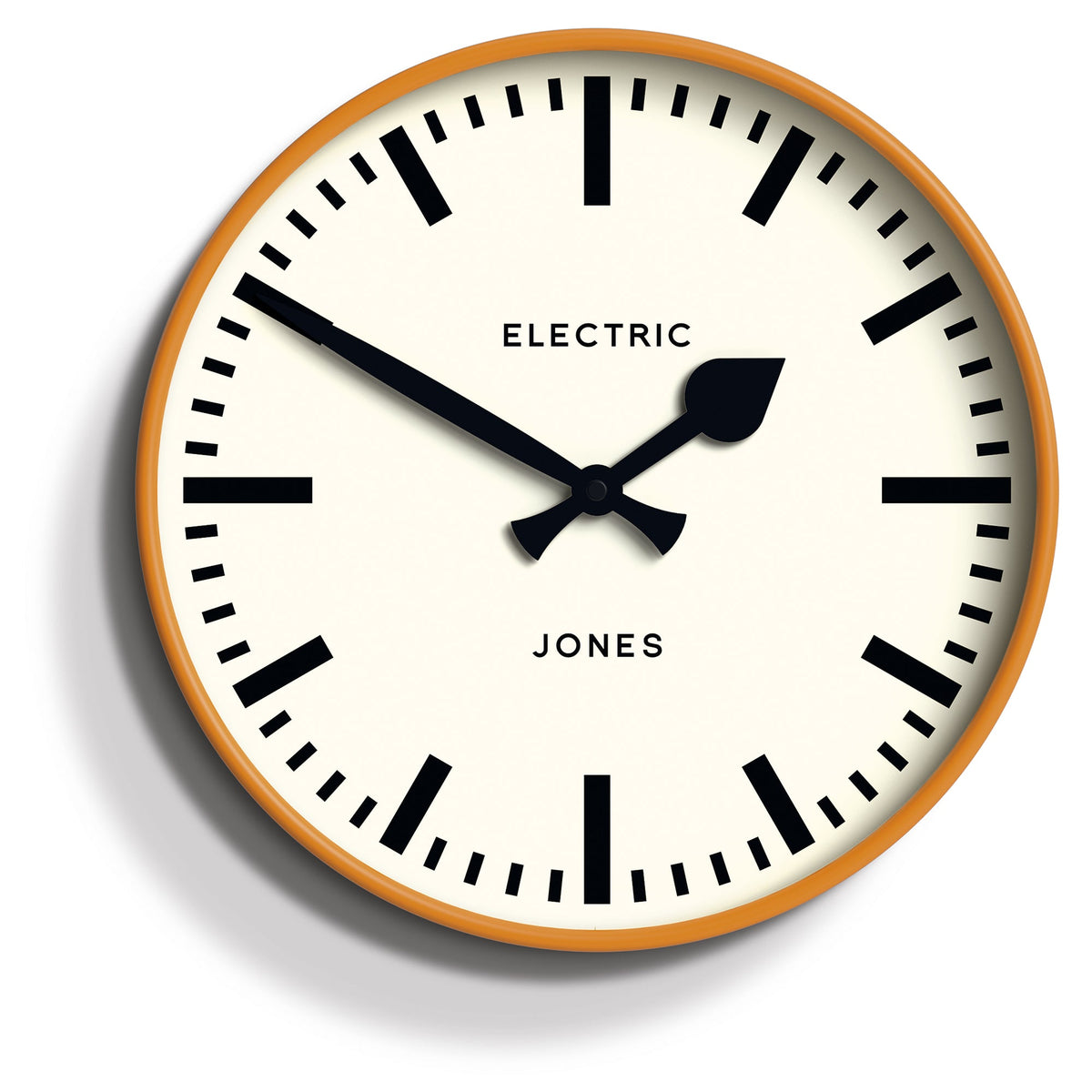 Jones Railway Wall Clock | Orange