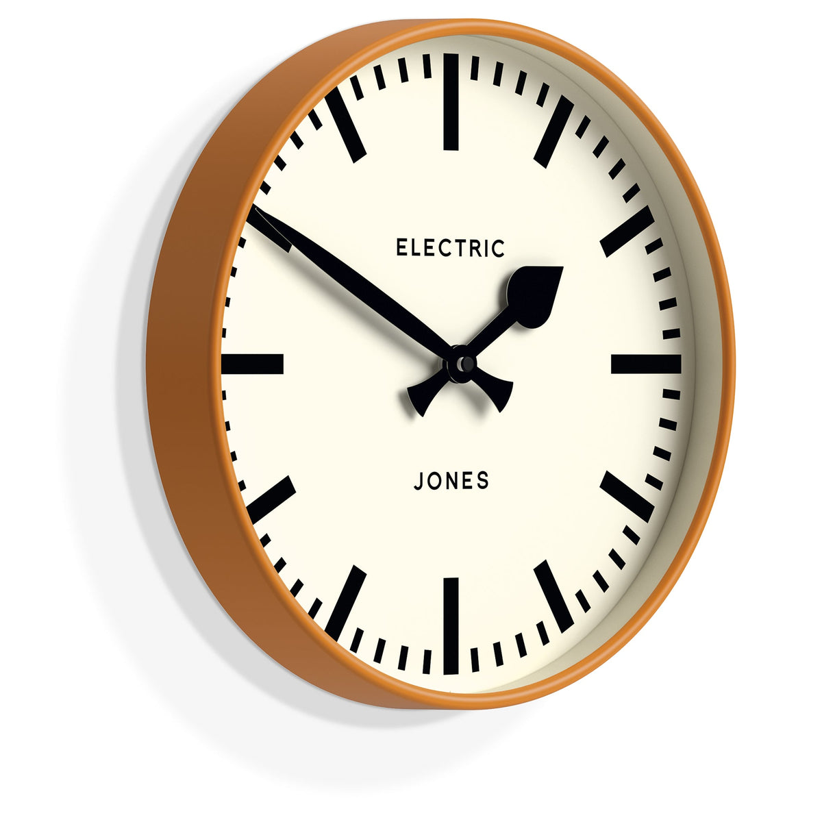 Jones Railway Wall Clock | Orange