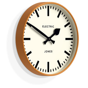 Jones Railway Wall Clock | Orange