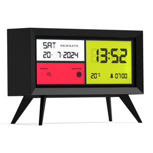 Spectronoma LCD Alarm Clock | Matte Black