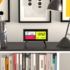 Spectronoma LCD Alarm Clock | Matte Black