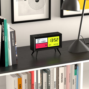 Spectronoma LCD Alarm Clock | Matte Black