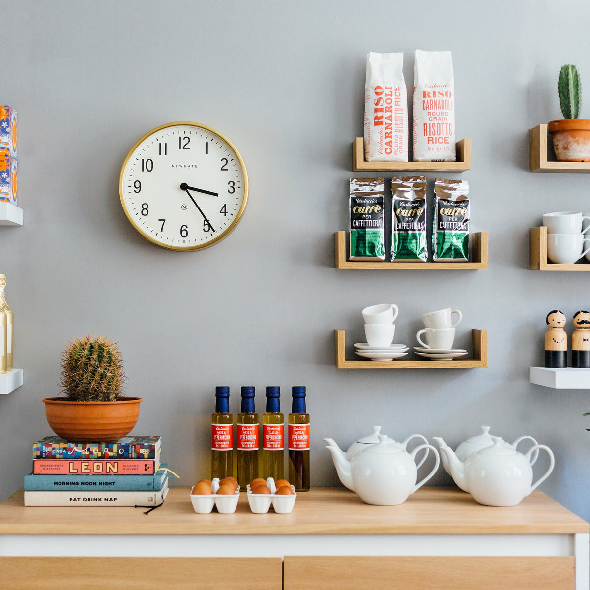 Master Edwards Clock | Radial Brass