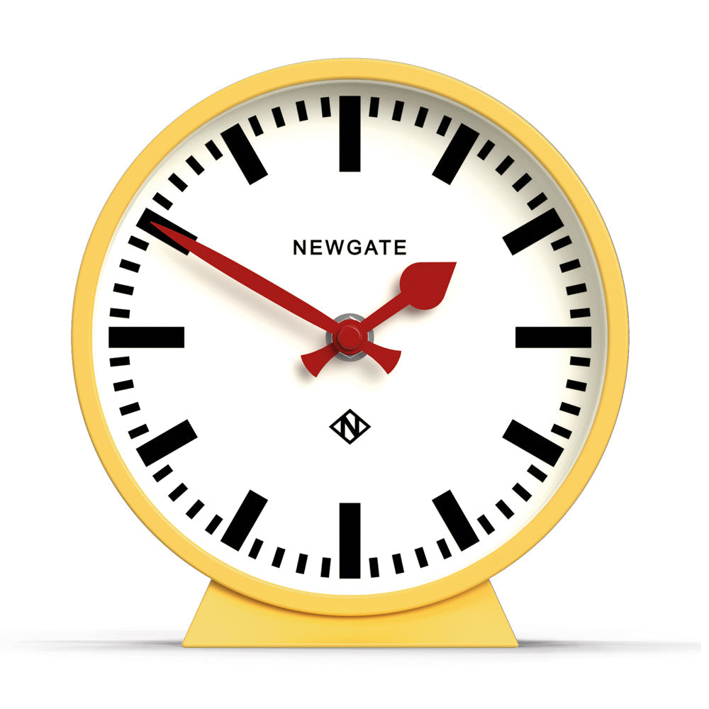 Railway Mantel Clock | Cheeky Yellow