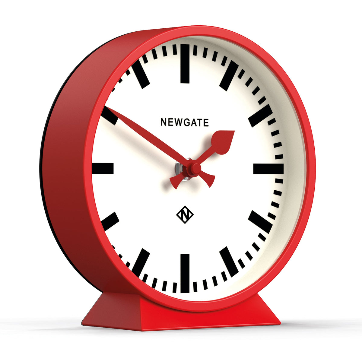 Railway Mantel Clock | Fire Engine Red