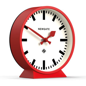 Railway Mantel Clock | Fire Engine Red