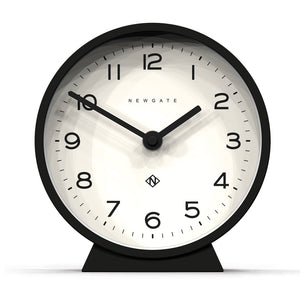 M Mantel Clock | Cave Black