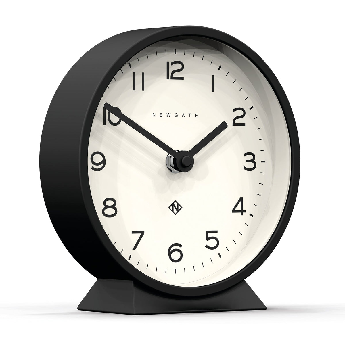 M Mantel Clock | Cave Black