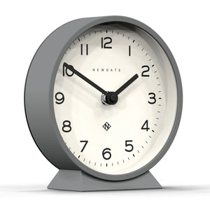 M Mantel Clock | Posh Grey