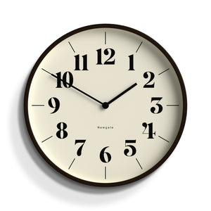 Mr Clarke Clock | Dark Wood | Hopscotch Dial