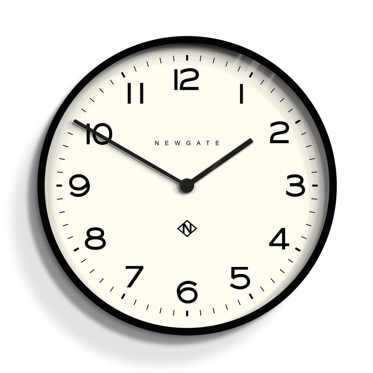 Number One Clock Echo | Black