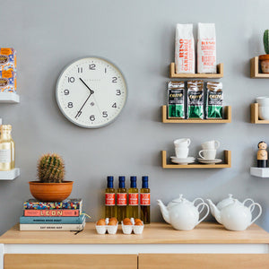 Number Three Echo Clock | Silicone | Grey