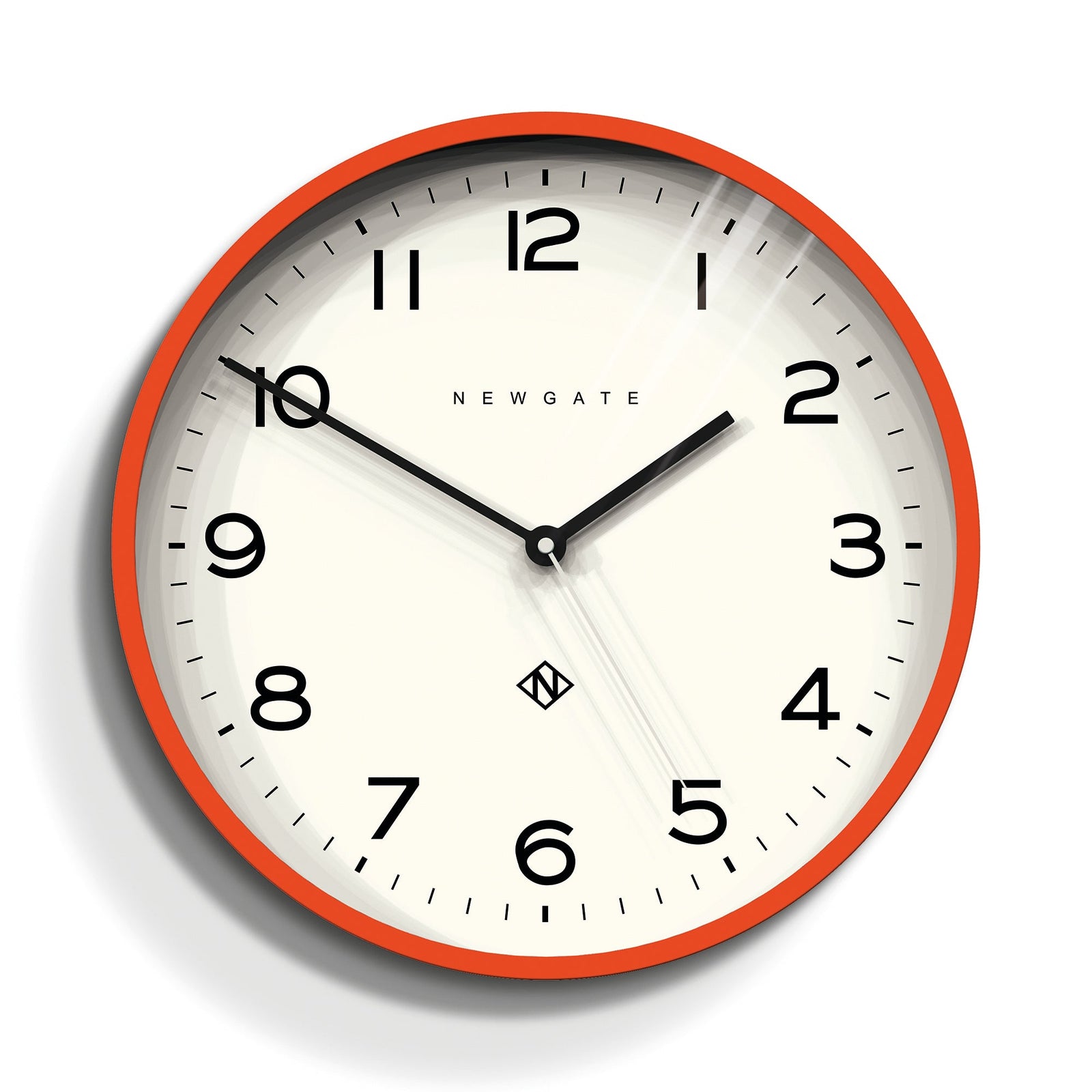 Number Three Echo Clock | Silicone | Orange