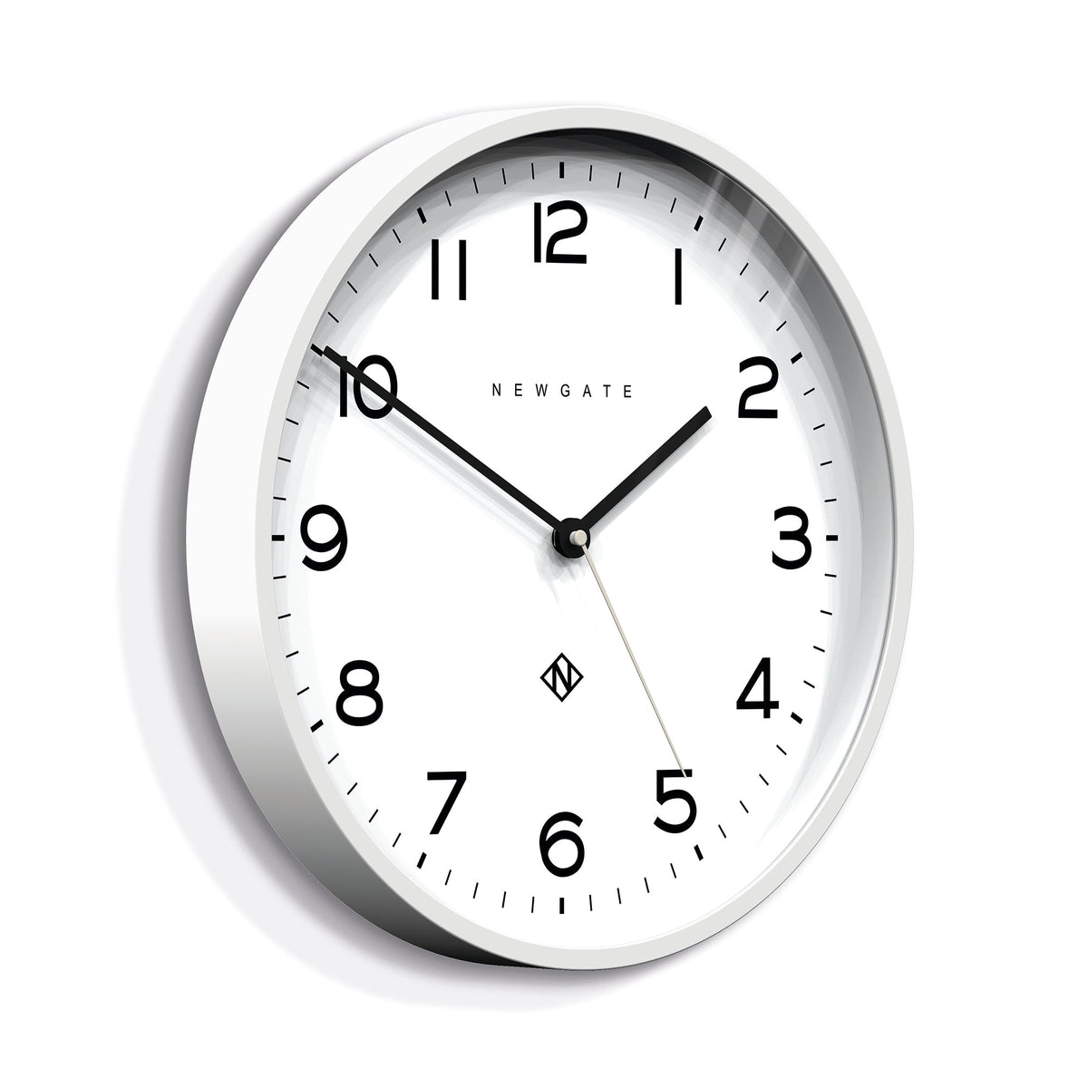 Number Three Echo Clock | Silicone | White
