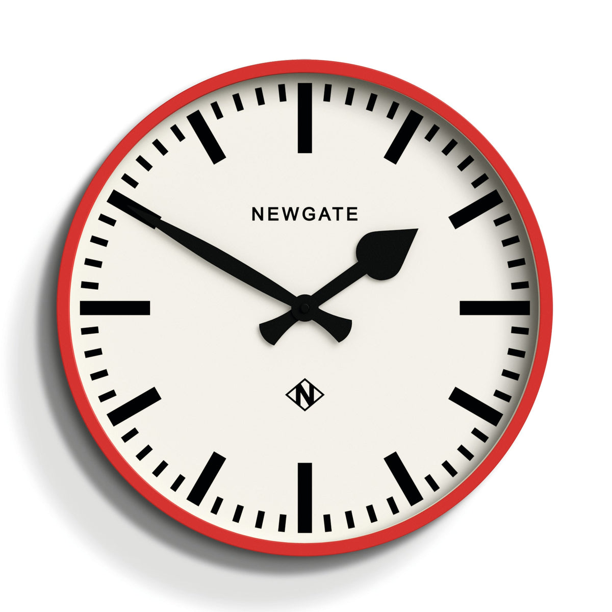 Railway Clock | Red