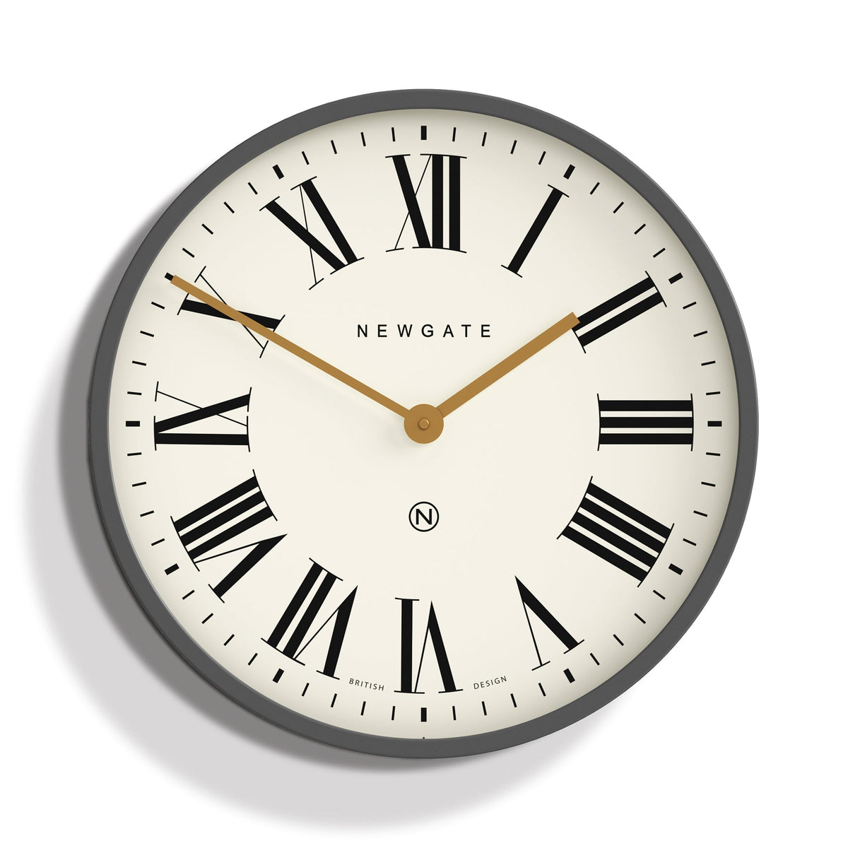 Mr Butler Wall Clock | Moonstone Grey