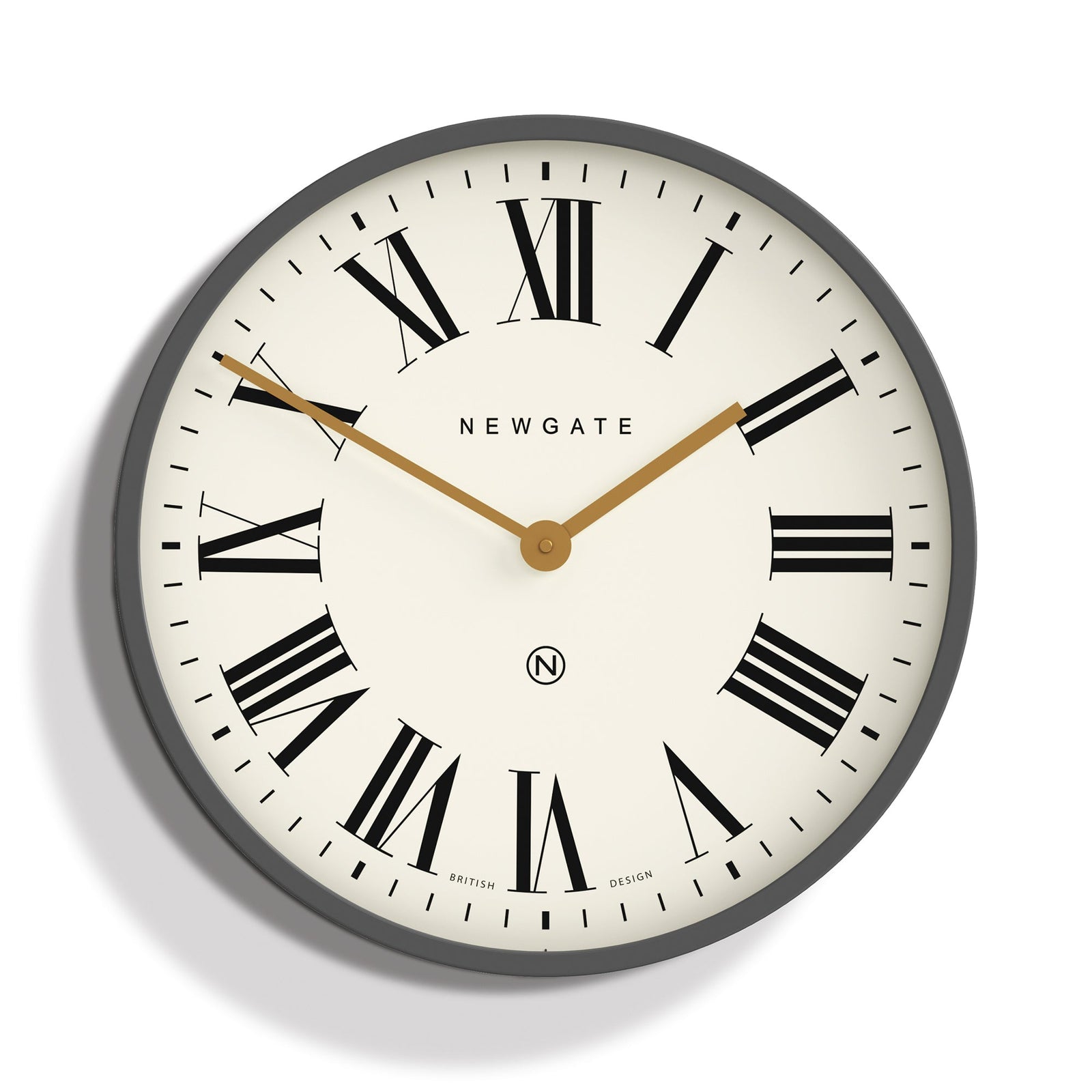 Mr Butler Wall Clock | Moonstone Grey