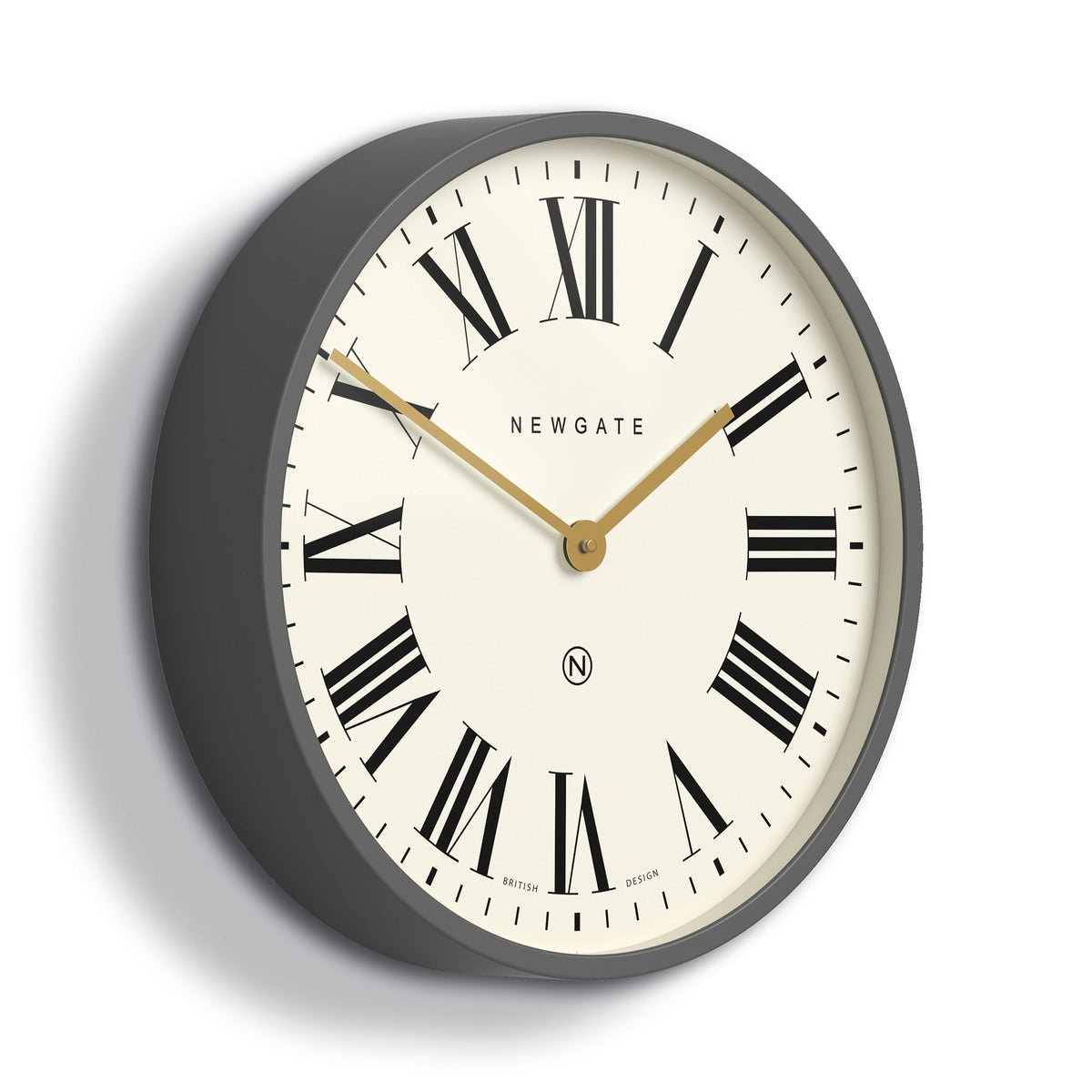 Mr Butler Wall Clock | Moonstone Grey