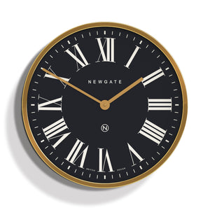Mr Butler Wall Clock | Radial Brass