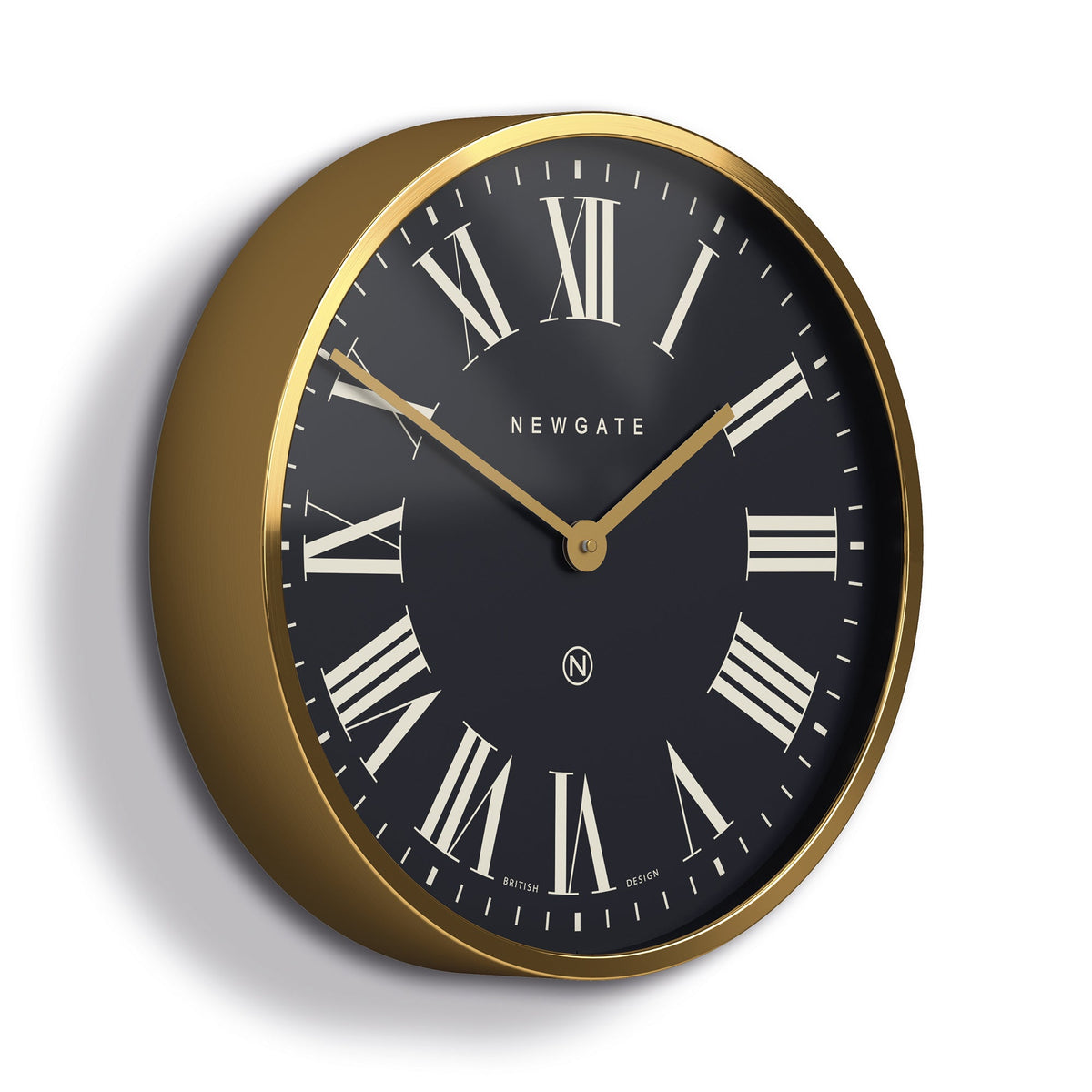 Mr Butler Wall Clock | Radial Brass