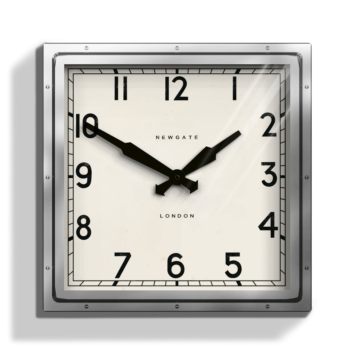 Quad Clock | Chrome