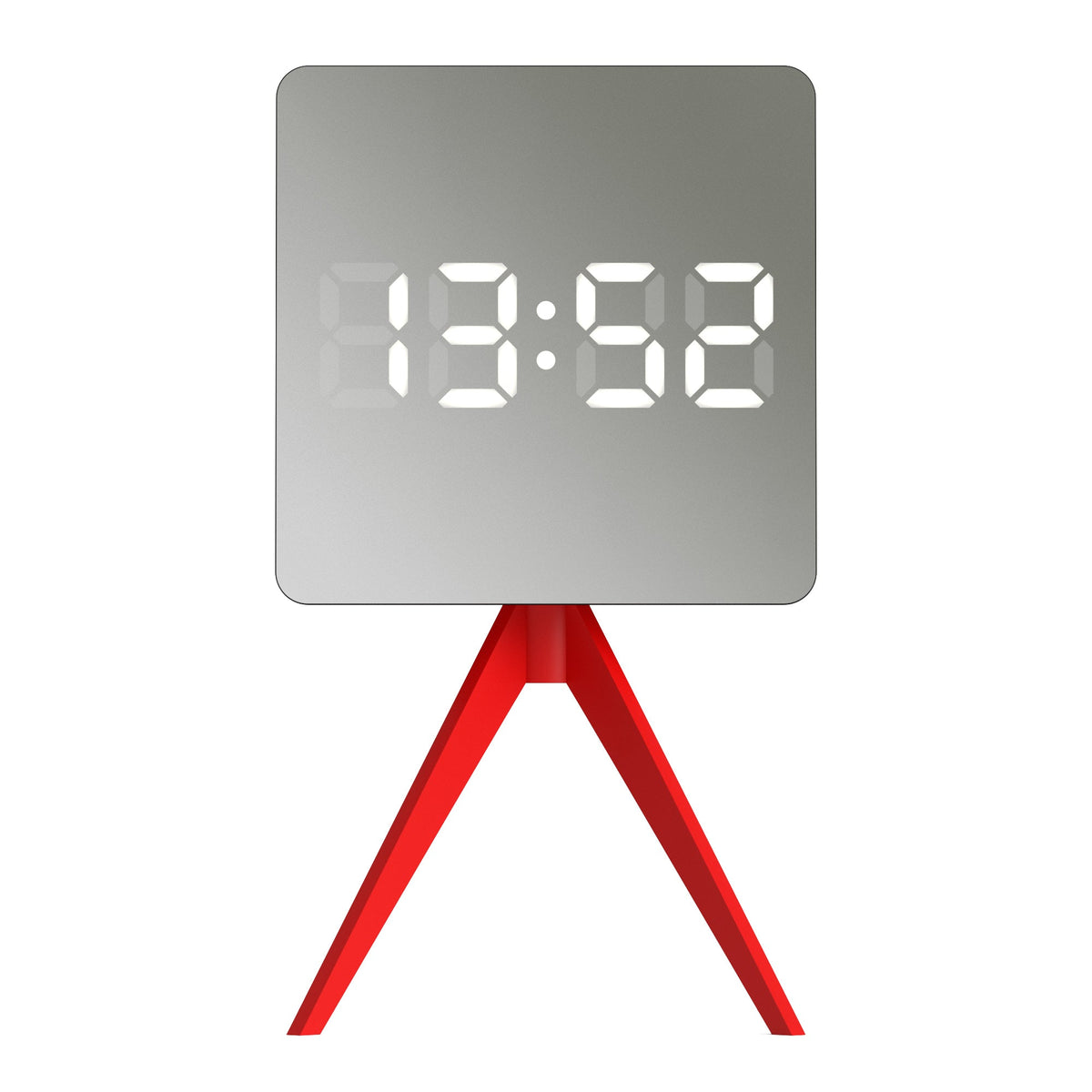 Space Hotel Droid LED Alarm Clock | Red