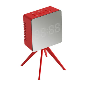 Space Hotel Droid LED Alarm Clock | Red