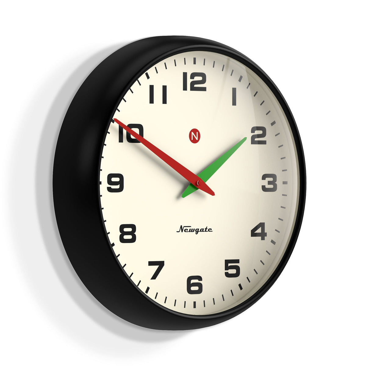 Superstore Wall Clock | Alpha Dial | Black