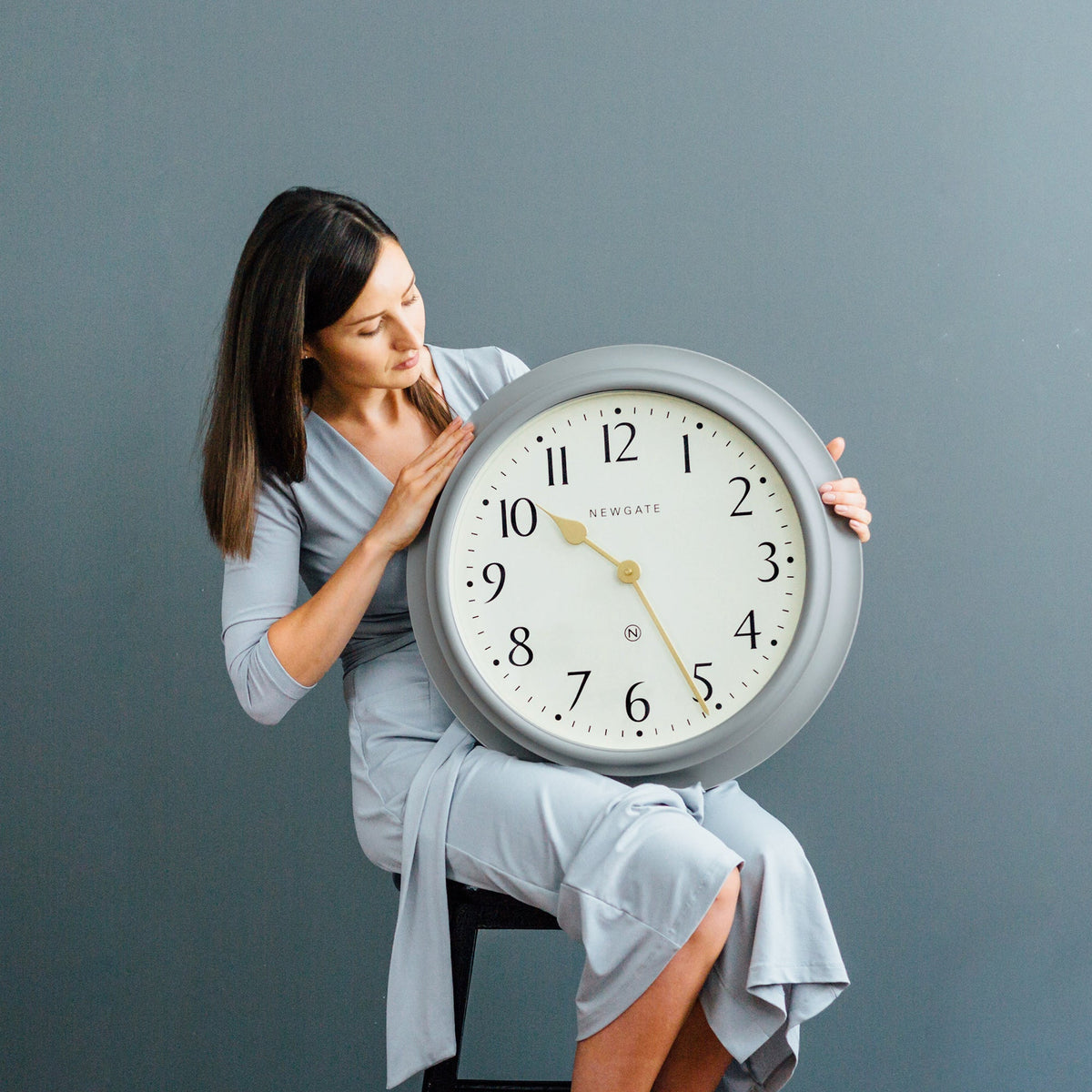 Westhampton Clock | Posh Grey