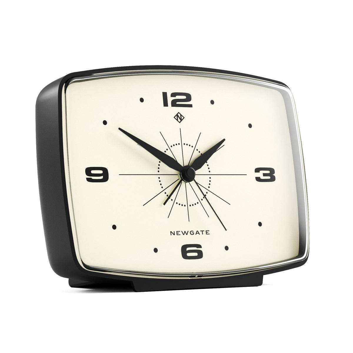 Brooklyn Alarm Clock | Black