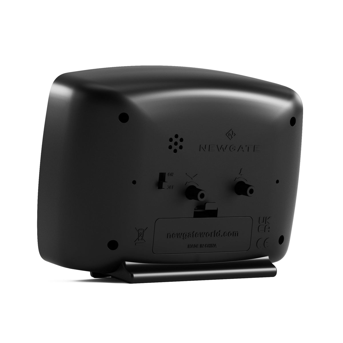 Brooklyn Alarm Clock | Black