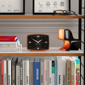 Brooklyn Alarm Clock | Orange