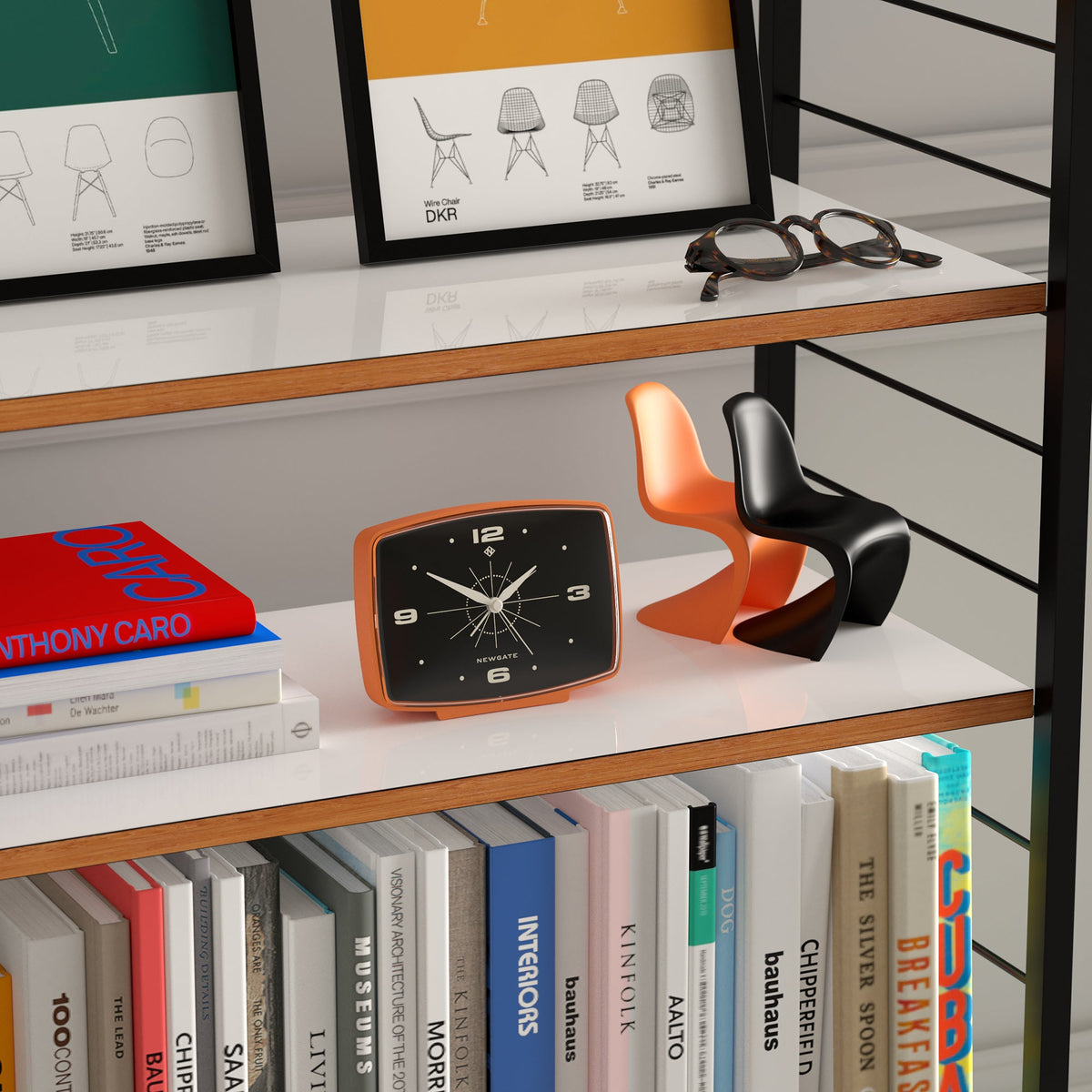 Brooklyn Alarm Clock | Orange