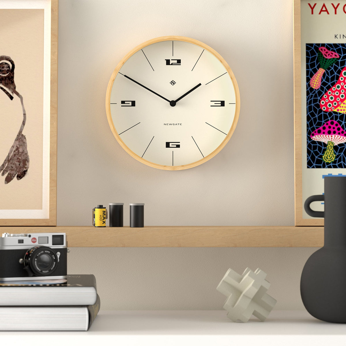 Bali Wall Clock | Hovercraft Dial