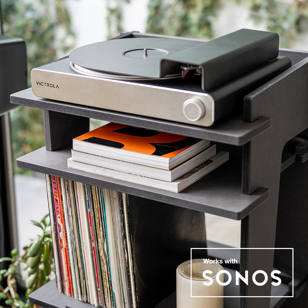 Victrola Stream Carbon Turntable | Wireless Streaming Vinyl Player | High-Resolution Sound