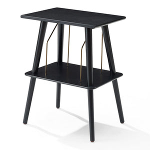 Victrola Revolution Go Turntable | Blue | Entertainment Stand Bundle | Black